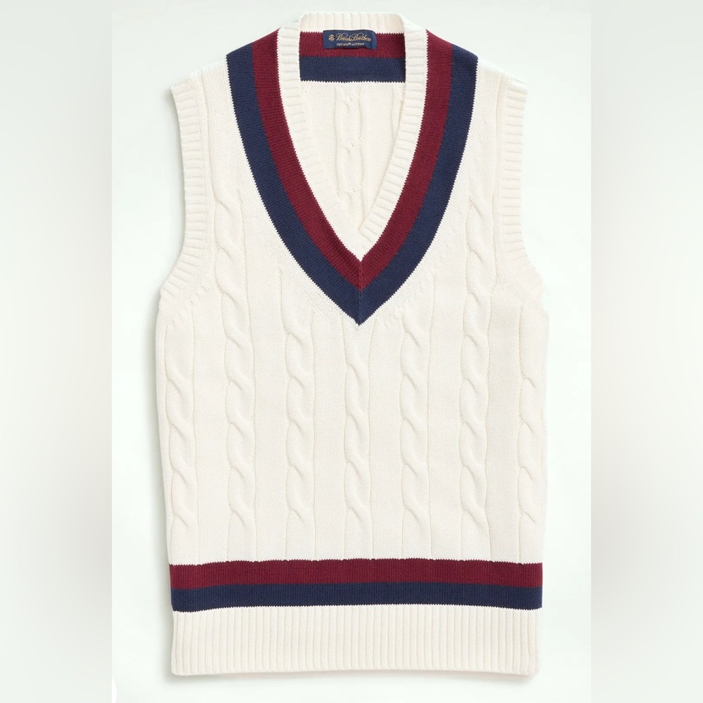 Tennis Sweater Vest - Brooks Brothers